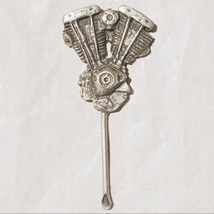 Heavy Custom Shovelhead Tooter Pendant